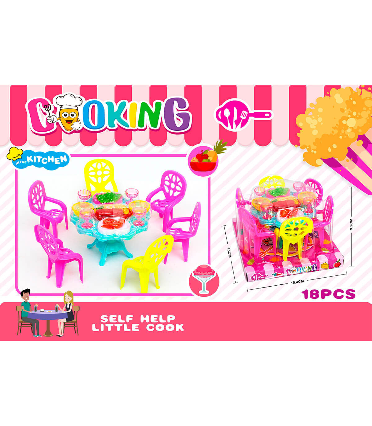 ΤΡΑΠΕΖΙ ΜΕ ΚΑΡΕΚΛΕΣ ΣΕ BLISTER Armtoys