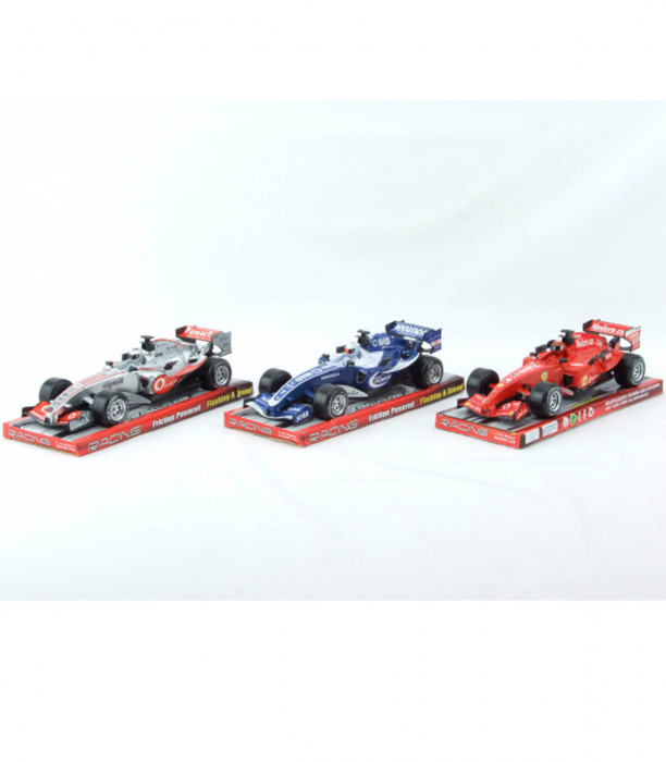 FORMULA 1 CARS WITH SOUND AND LIGHT 3 COLORS - Cars and jeeps