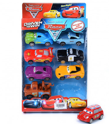 CARS WITH EYES 8 PCS. IN A BOX - Cars and jeeps