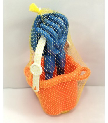 BUCKET WITH FORK AND SHOVEL - FOR SAND