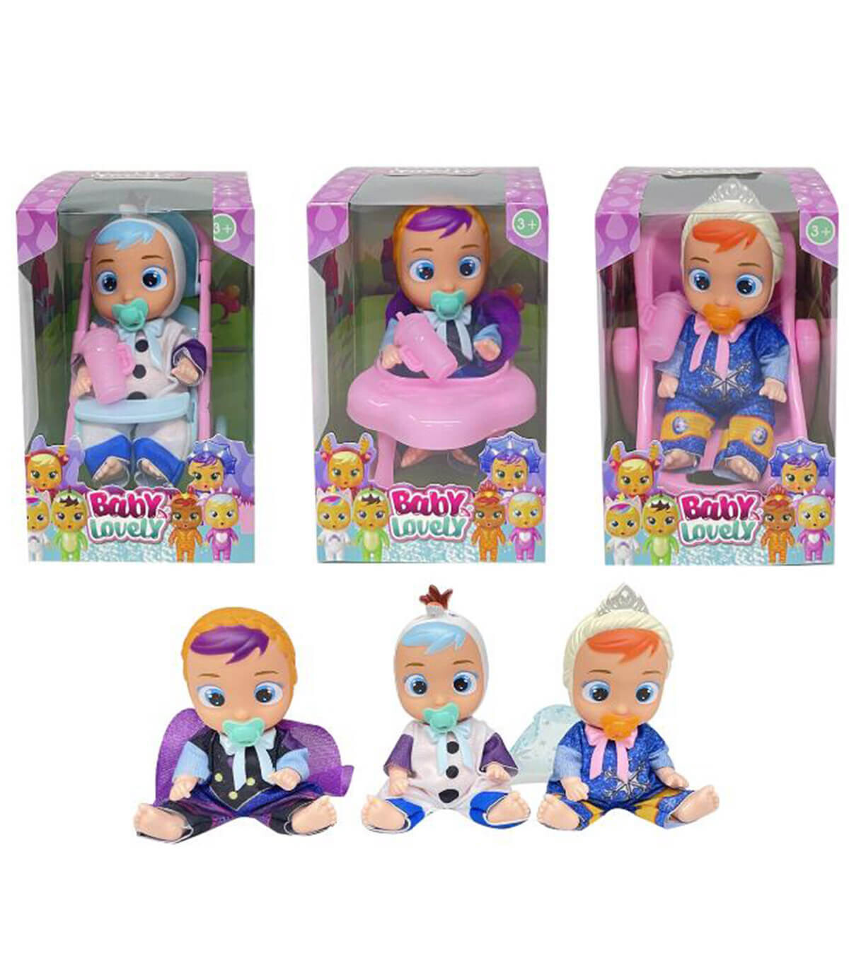 ΚΛΑΙΓΟΥΣΑ ΚΟΥΚΛΑ ΜΩΡΟΥ ΜΕ ΚΑΡΟΤΣΙ ΣΕ ΚΟΥΤΙ Armtoys