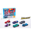 6 METAL CARS IN A BOX