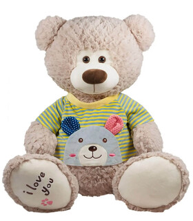 ΓΕΜΙΣΜΕΝΟ ΑΡΚΟΥΔΑΚΙ ΜΕ ΜΠΛΟΥΖΑ 42 ΕΚ Amek toys