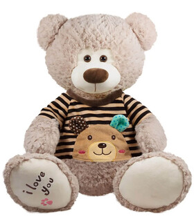 ΓΕΜΙΣΜΕΝΟ ΑΡΚΟΥΔΑΚΙ ΜΕ ΜΠΛΟΥΖΑ 42 ΕΚ Amek toys