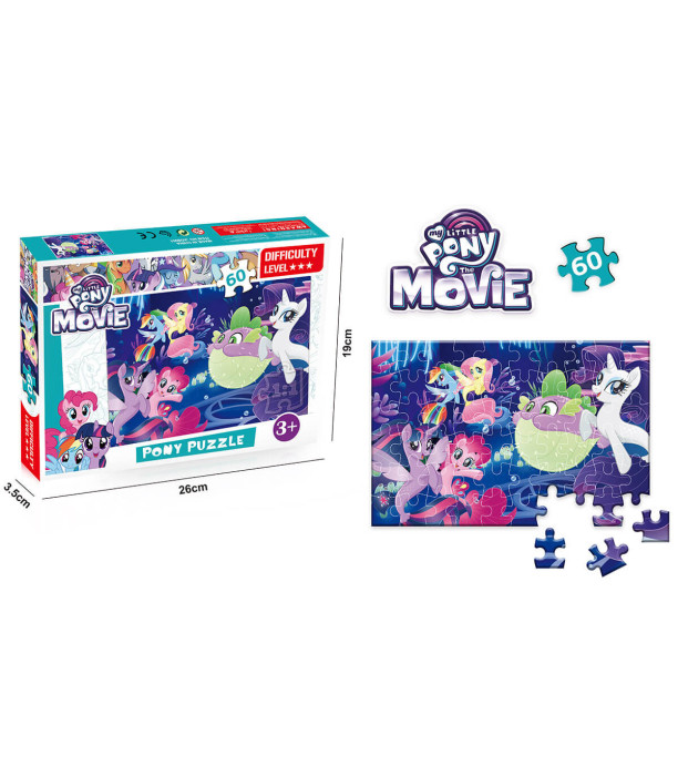 PUZZLE PONY 60 PIECES - PUZZLES AND CUBES