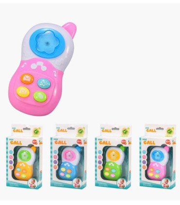 BABY MUSIC PHONE IN 4 COLORS - Musical