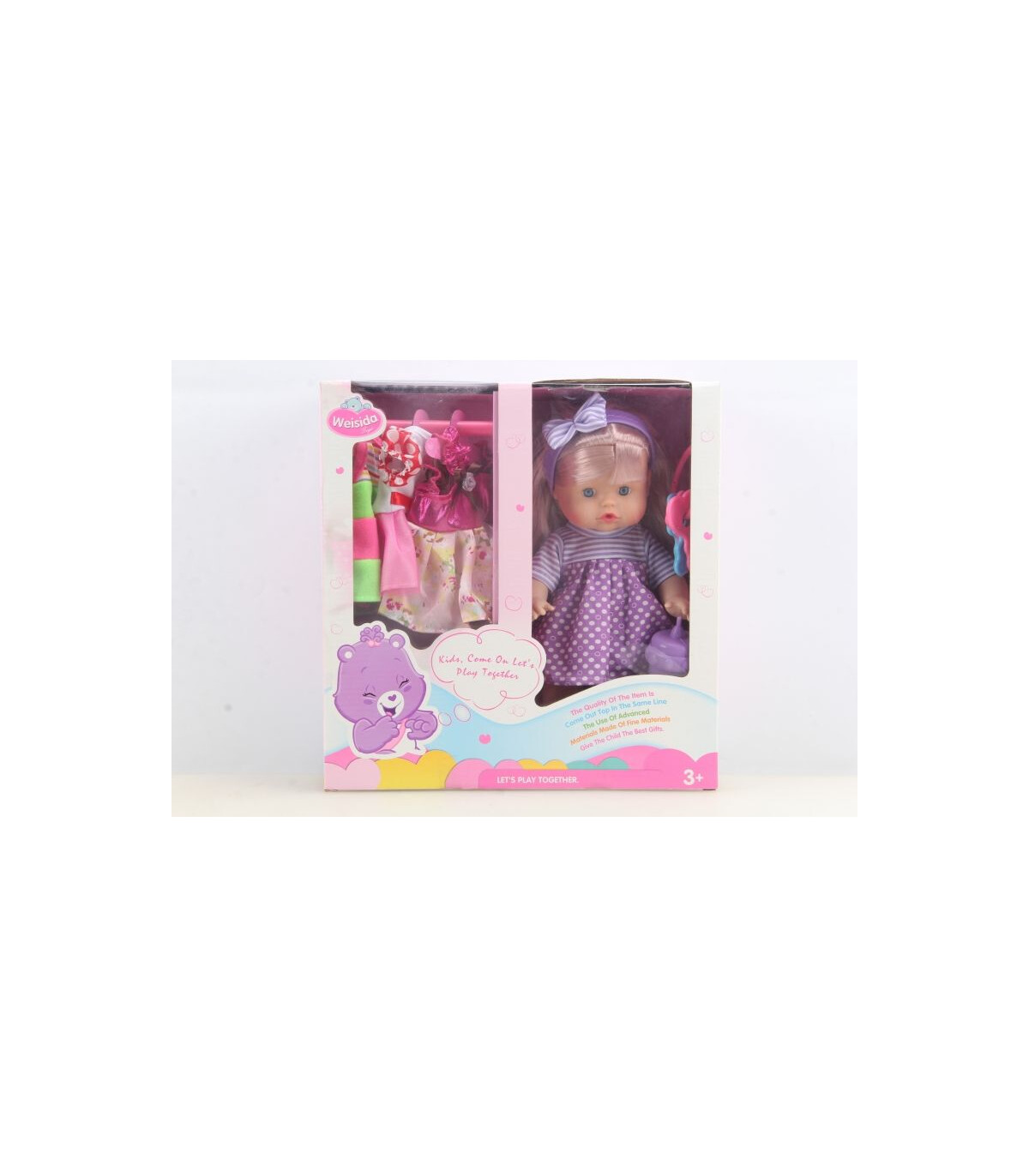 WEISIDA DOLL WITH WARDROBE AND FUNCTIONS - DOLLS AND MERMAIDS