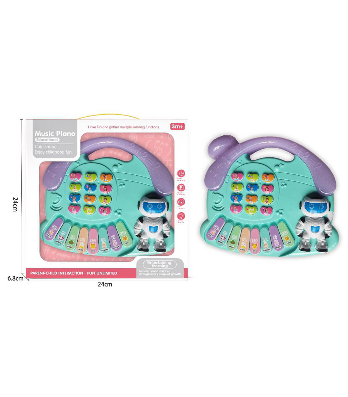ΜΩΡΙΚΟ ΠΙΑΝΟ ΜΕ ΡΟΜΠΟΤ Armtoys