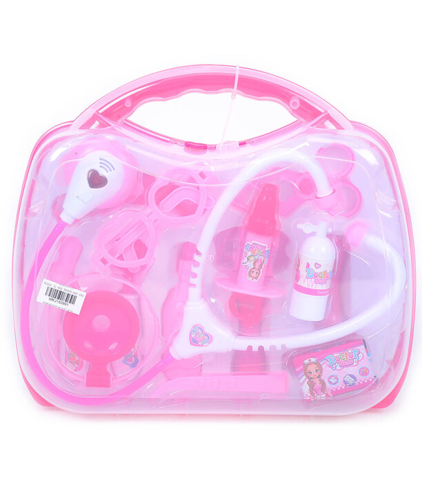 PINK SET DOCTOR IN A LARGE SUITCASE - MEDICAL