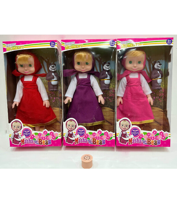 ΚΟΥΚΛΑ ΜΑΡΙΑ + ΗΧΟΣ ΜΕ ΜΠΕΡΕΚ 36 ΕΚ 3 ΧΡΩΜΑΤΑ Armtoys