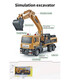 EXCAVATOR TRUCK, SOUND AND LIGHT - Agricultural, construction machinery and military equipments