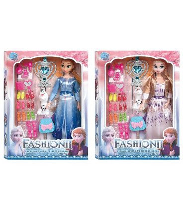 DOLL OF ICE KINGDOM WITH OLAF - DOLLS AND MERMAIDS