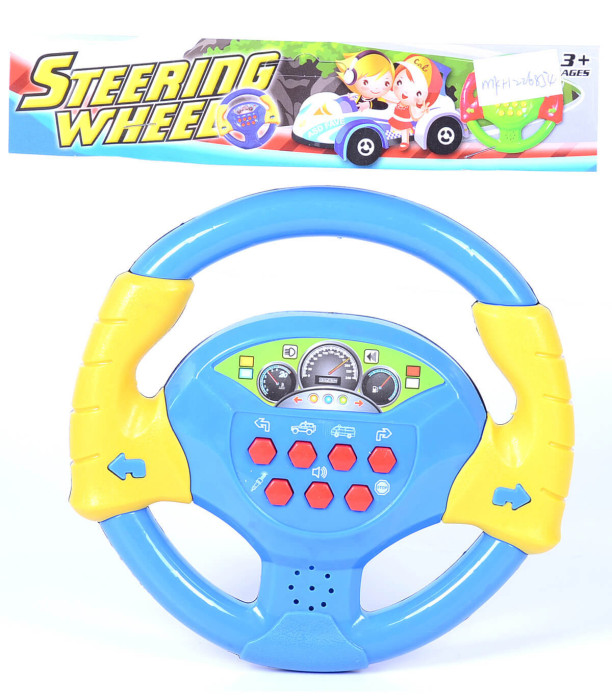 MUSICAL TOY STEERING WHEEL - Cars and jeeps