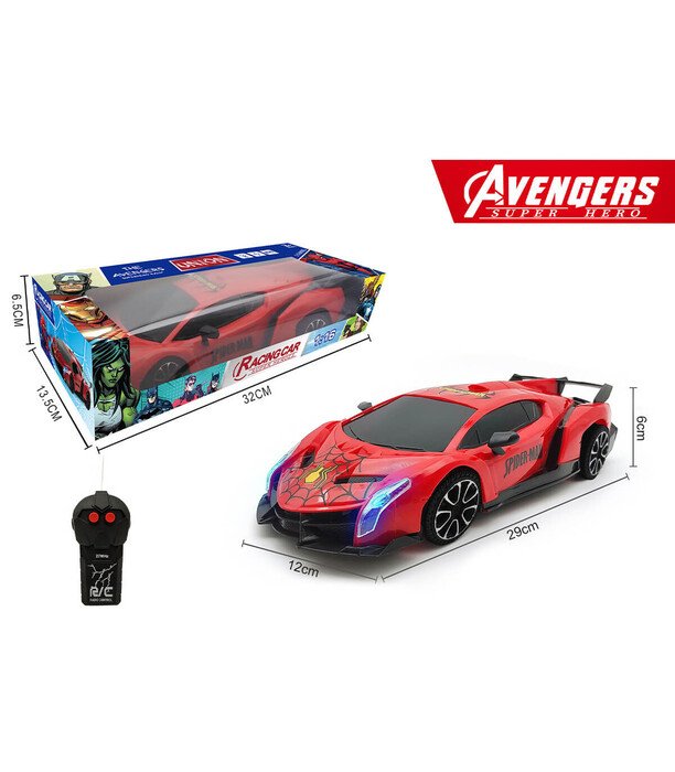 ΑΘΛΗΤΙΚΟ ΑΥΤΟΚΙΝΗΤΟ SPIDER ΡΑΔΙΟΧΕΙΡΙΣΜΟ 2 ΤΡΟΠΩΝ + ΦΩΤΙΣΜΕΝΟΙ ΠΡΟΒΟΛΟΙ - Ραδιοχειριστήριο