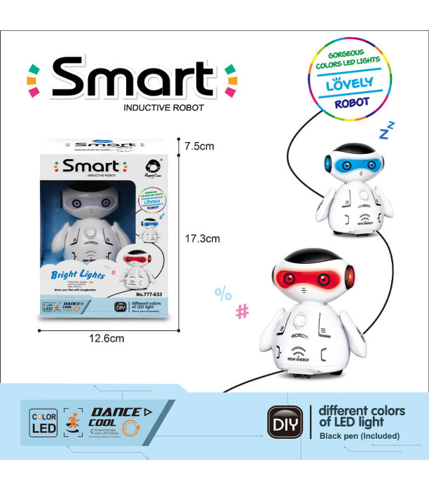 CHILDREN'S INTERACTIVE SMART ROBOT WITH MARKER - Robots