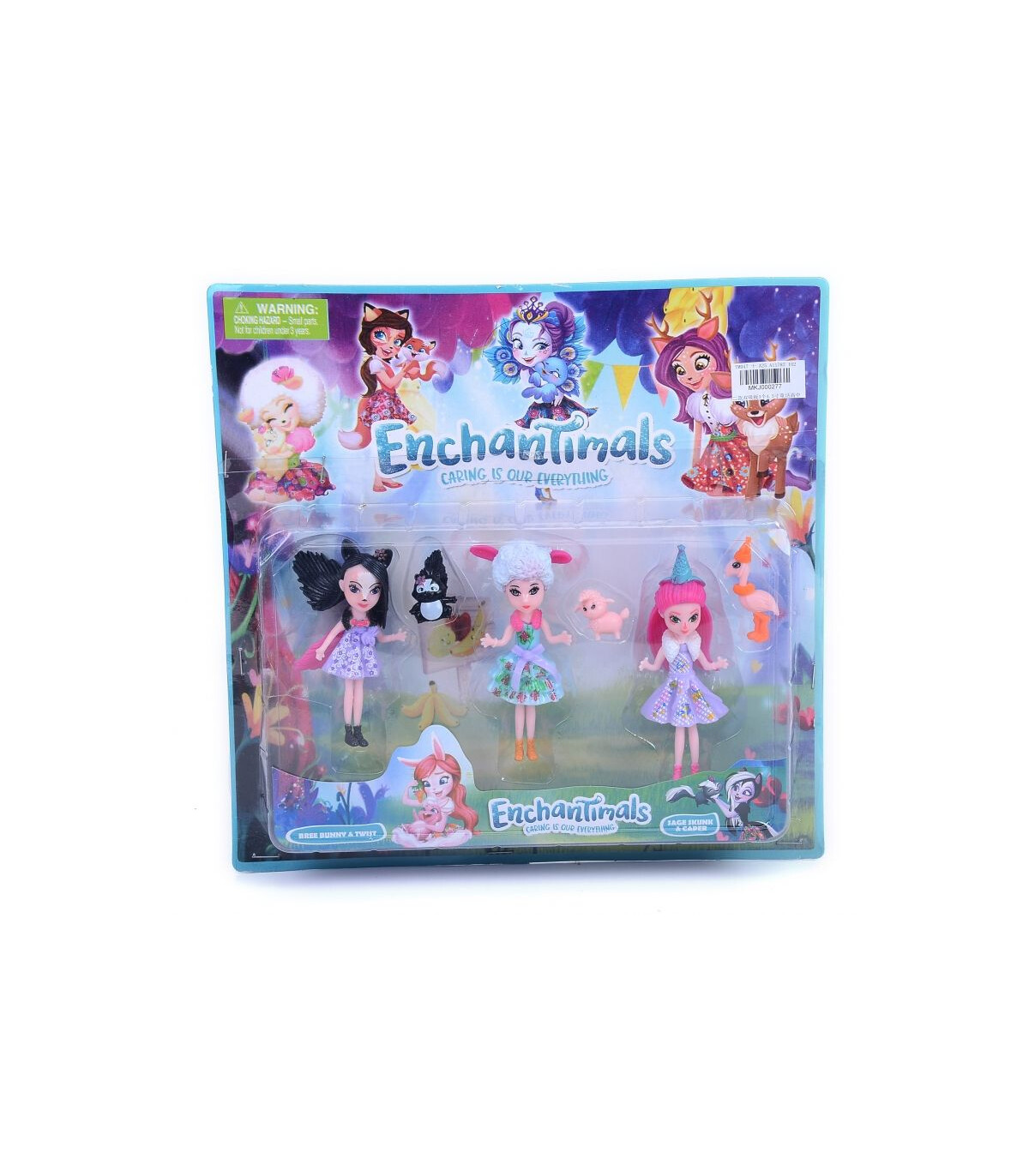ФИГУРИ ENCHANTIMALS С 3 КУКЛИ В БЛИСТЕР