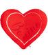 BE MINE HEART PLUSH PILLOW 40 CM - VALENTINE'S DAY AND CHRISTMAS