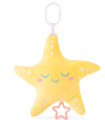 PLUSH LANTERN STAR YELLOW 37 CM