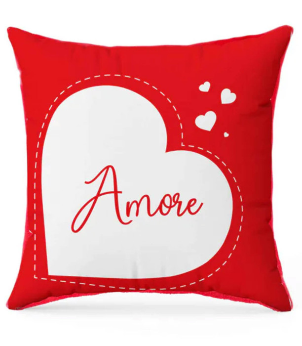 PLUSH PILLOW RED SAINT VALENTINE 5 TYPES 36 CM - VALENTINE'S DAY AND CHRISTMAS