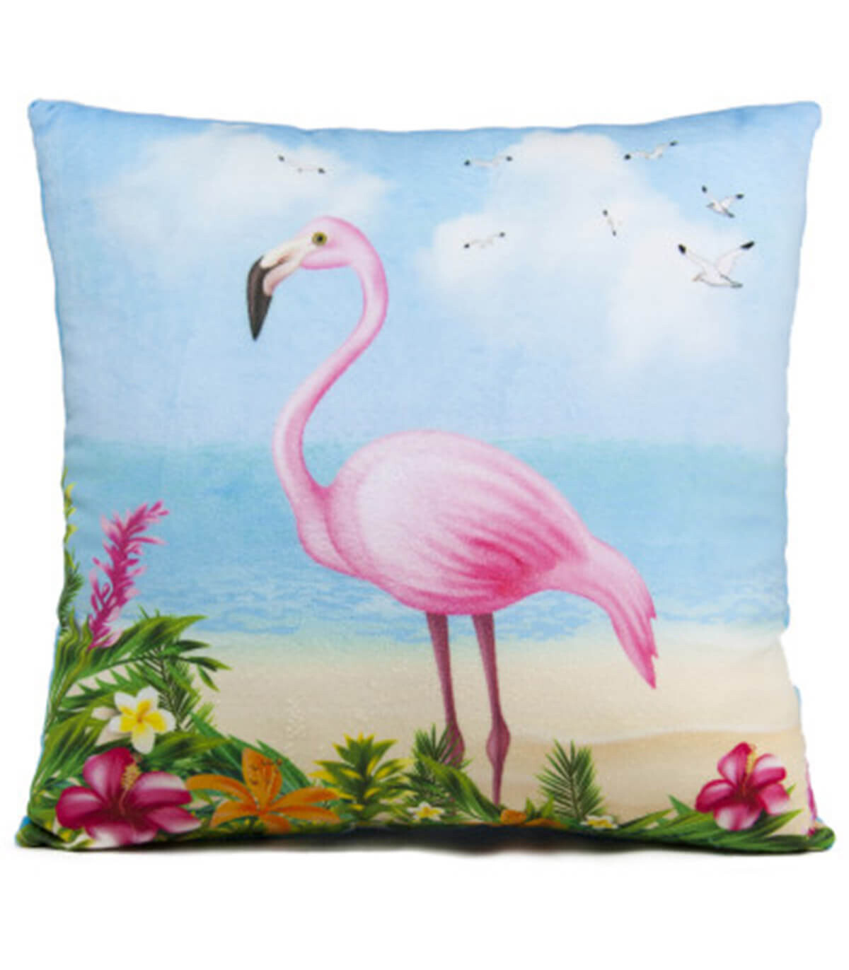 PLUSH PILLOW FLAMINGO 36 CM - BABY PLUSH