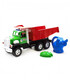 DUMP TRUCK WITH WATERING CAN AND SAND FIGURE 3 COLORS 52 CM - Agricultural, construction machinery and military equipments
