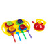 TEA SERVING SET WITH KETTLE AND CUPS - KITCHENS, SERVICES AND FOOD