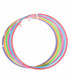 SMALL STRIPED HOOP 76 CM 6 COLORS - RODS, ROPES AND HOOPS