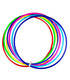 HULA HOOP SOLID COLOR CIRCLE 53 CM 6 COLORS - RODS, ROPES AND HOOPS