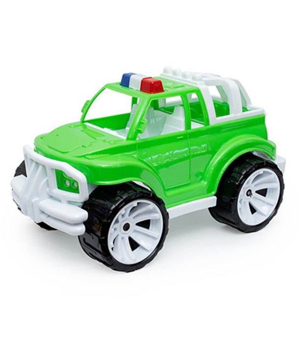 LARGE POLICE JEEP CAR COLOR BODY 5 COLORS 40 CM - Police cars, fire trucks and ambulances