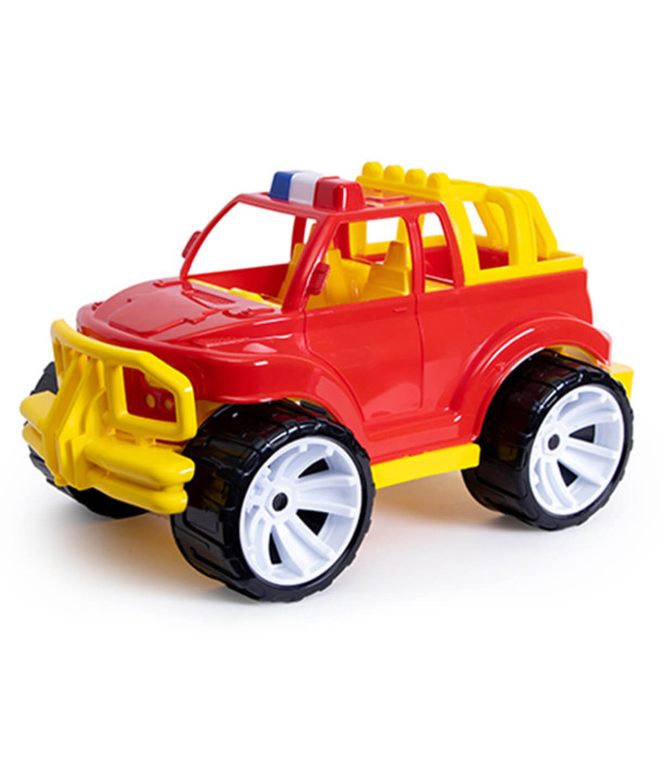 LARGE POLICE JEEP CAR COLOR BODY 5 COLORS 40 CM - Police cars, fire trucks and ambulances
