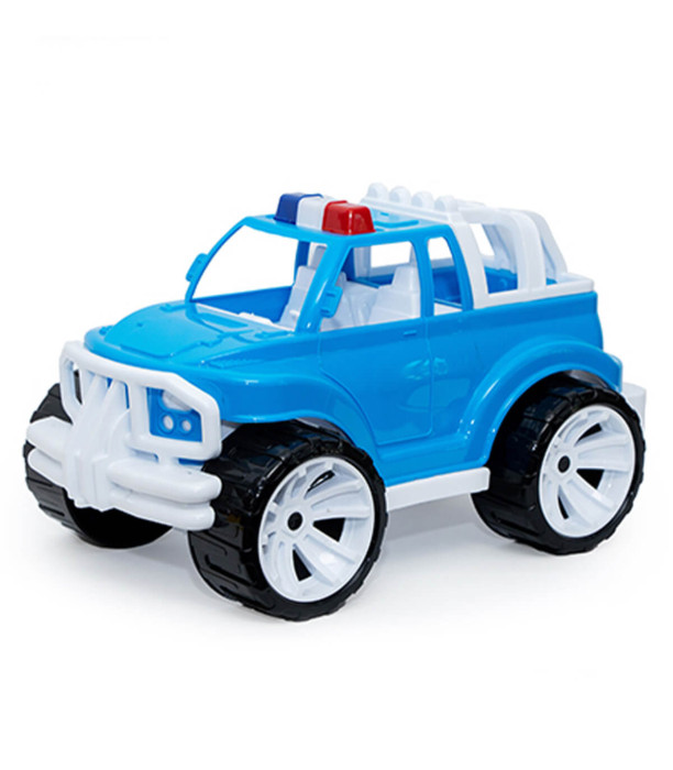 LARGE POLICE JEEP CAR COLOR BODY 5 COLORS 40 CM - Police cars, fire trucks and ambulances