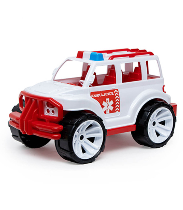 JEEP AMBULANCE CAR 32 CM - Police cars, fire trucks and ambulances