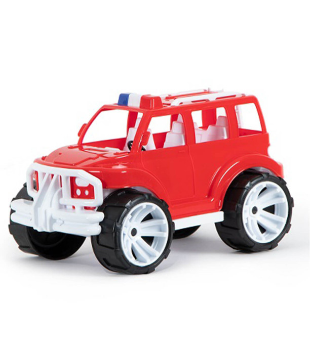 POLICE JEEP CAR 4 COLORS 32 CM - Police cars, fire trucks and ambulances