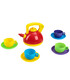 TEA SERVING SET KETTLE WITH 4 CUPS - KITCHENS, SERVICES AND FOOD
