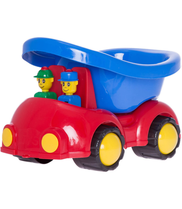 DUMP TRUCK WITH PASSENGERS 2 COLORS - Agricultural, construction machinery and military equipments
