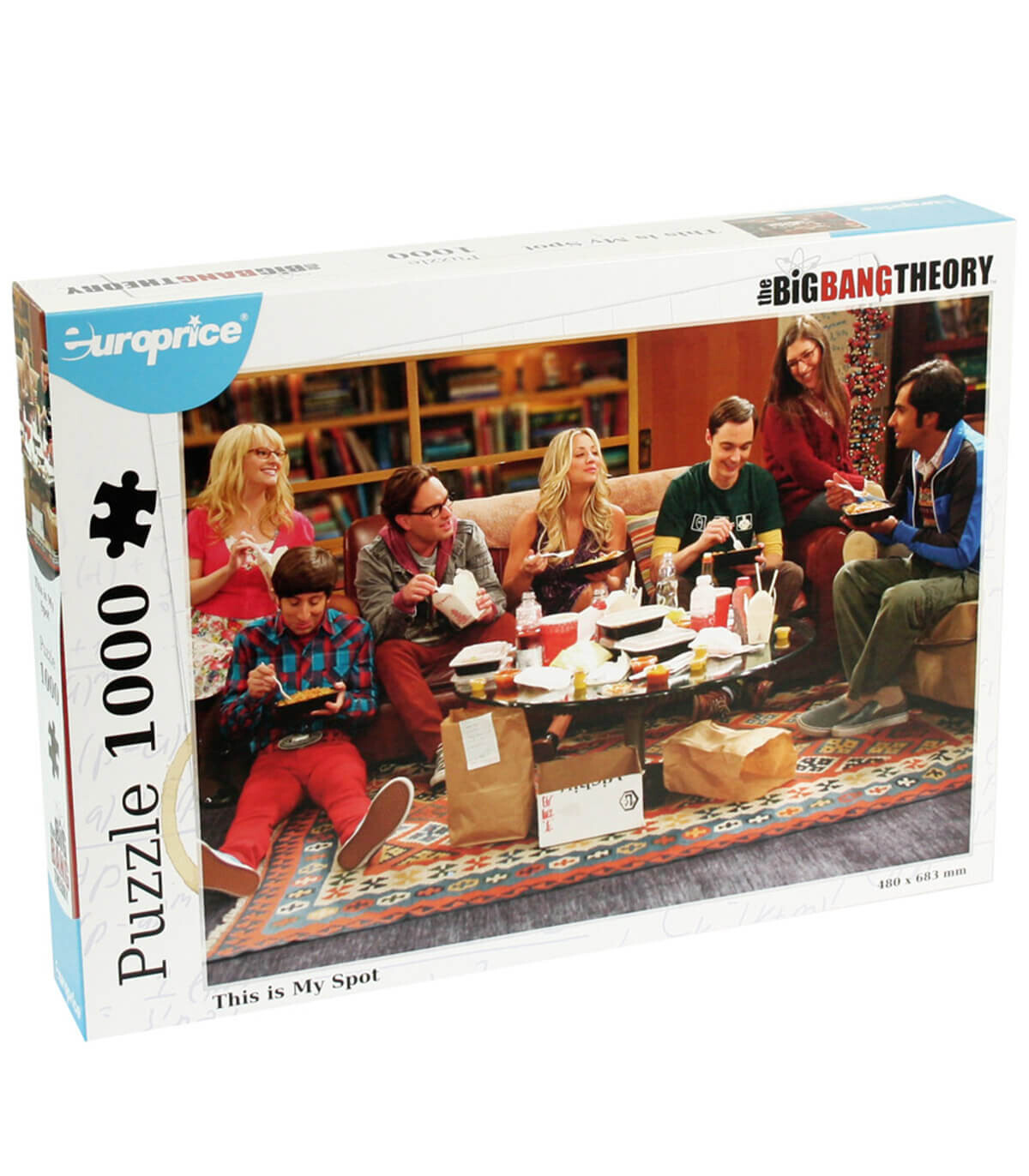 THE BIG Bang THEORY PAZZLE 1000 ΤΕΜΑΧΙΑ - ΠΑΖΛ ΚΑΙ ΚΥΒΟΙ