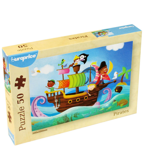 PIRATES PUZZLE 50 PIECES - PUZZLES AND CUBES
