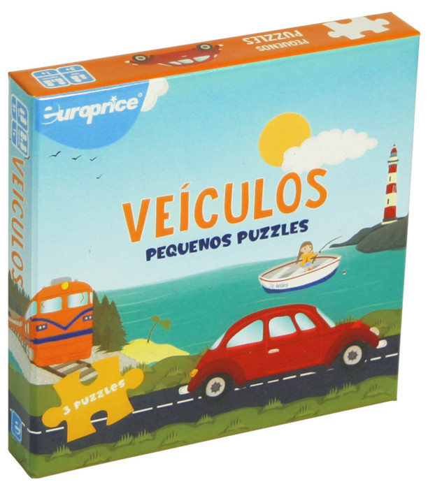 CARS 3 IN 1 PUZZLE - PUZZLES AND CUBES