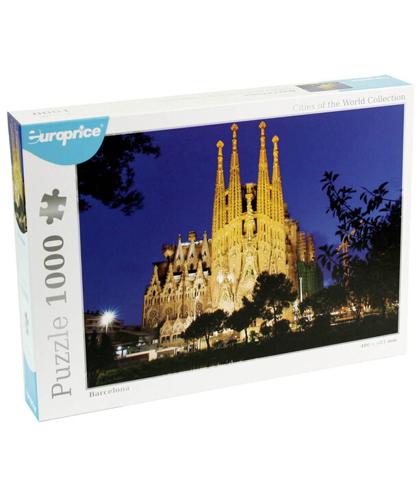 BARCELONA PUZZLE 1000 PIECES - PUZZLES AND CUBES