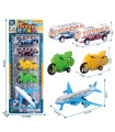 5 CARDBOARD VEHICLES