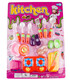 LARGE PINK COOKING SET - KITCHENS, SERVICES AND FOOD