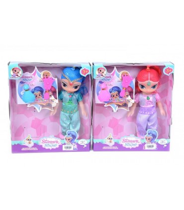 DOLL 2 TYPES WITH ACCESSORIES IN BOX - DOLLS AND MERMAIDS