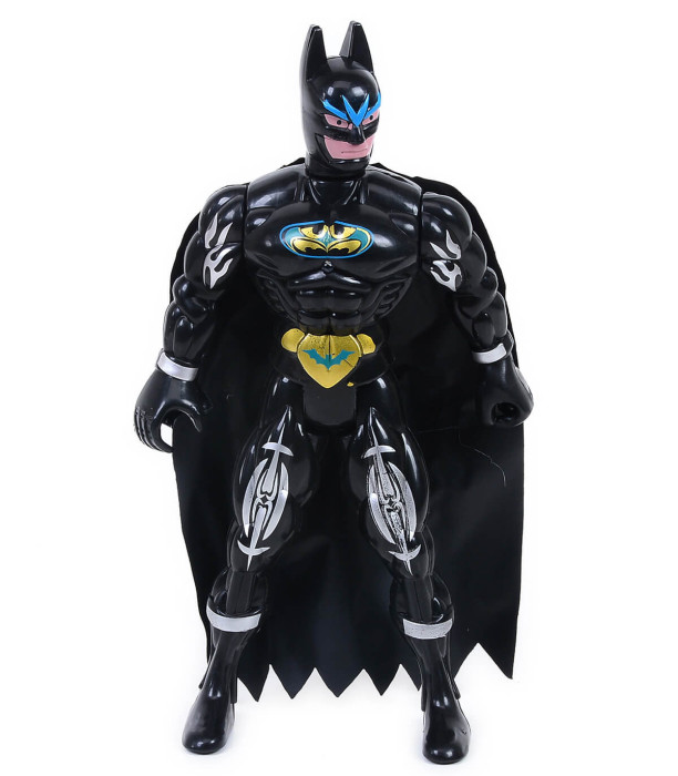 BATMAN BLACK CAPE SUPERHERO ACTION DOLL 30 CM - Heroes