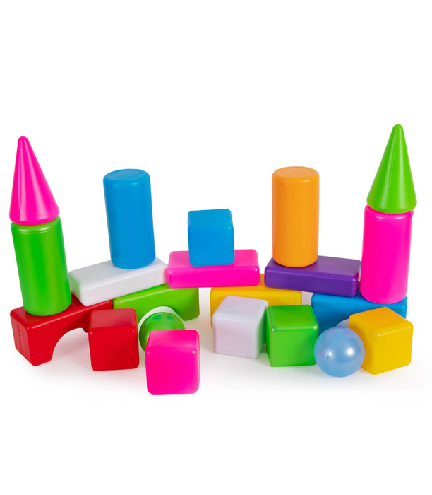 MEDIUM CONSTRUCTOR WITH BALLS 21 PIECES - BUILDING BLOCKS