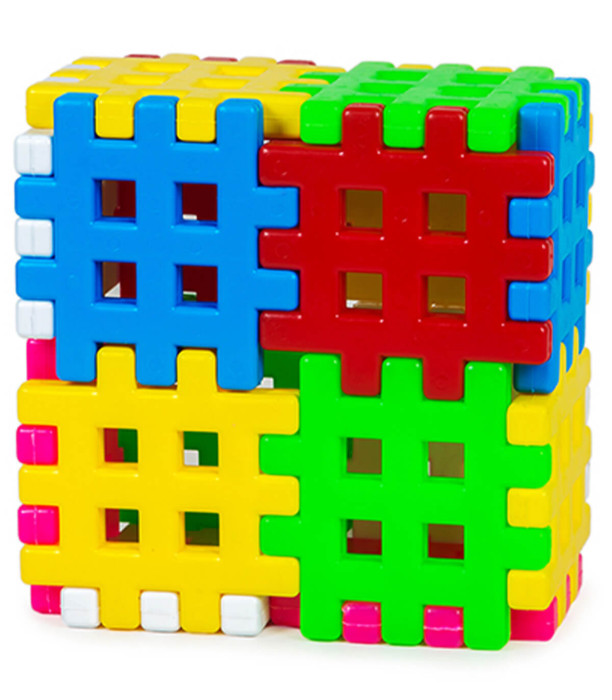 LARGE 16-PIECE CONSTRUCTION CUBE - ALL PRODUCTS