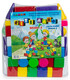 CITY LIFE 2 LARGE BALL CONSTRUCTOR 60 PIECES - BUILDING BLOCKS