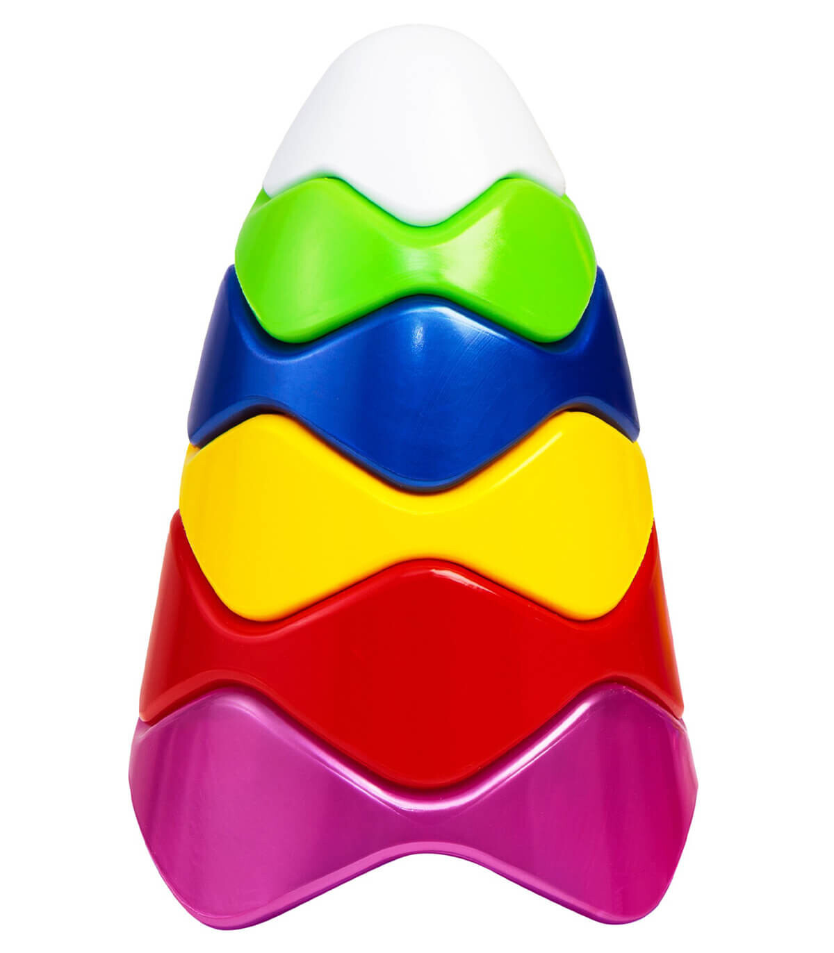 BABY PYRAMID COLORED WAVES 20 CM - ALL PRODUCTS