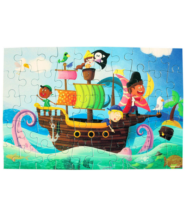 PIRATES PUZZLE 50 PIECES - PUZZLES AND CUBES