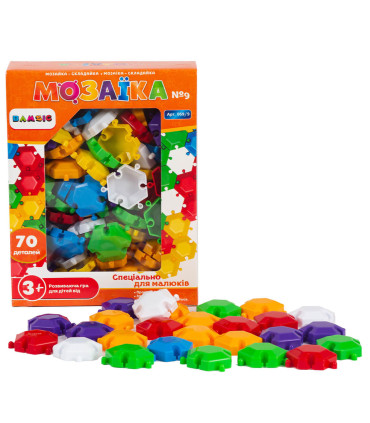 MOSAIC PUZZLE 70 PIECES - PUZZLES AND CUBES