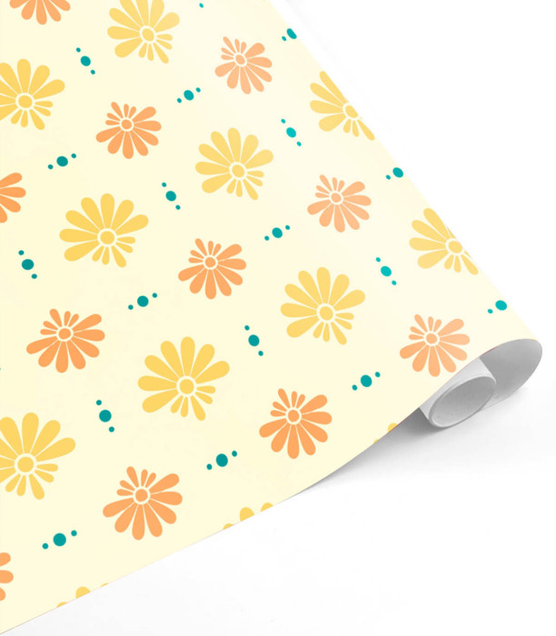 PACKAGING PAPER MELODY 70 X 200 5 VARIETIES - PACKAGING AND BATTERIES